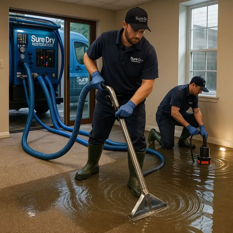 Water Extraction and Removal process in Mitchellville, IA
